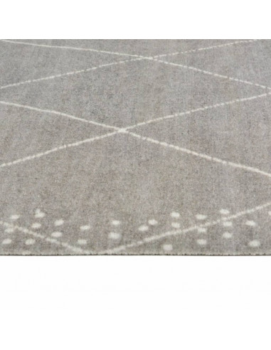 Tappeto da Cucina Lavabile Rombi 45x150 cm Velluto