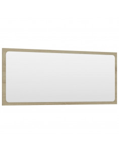 Set Mobili da Bagno 2 pz Rovere Sonoma in Legno Multistrato 2