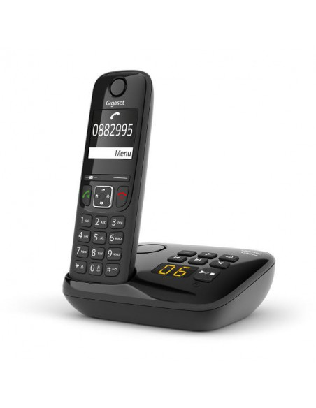 Gigaset AS690A Telefono analogico/DECT Identificatore di chiamata Nero
