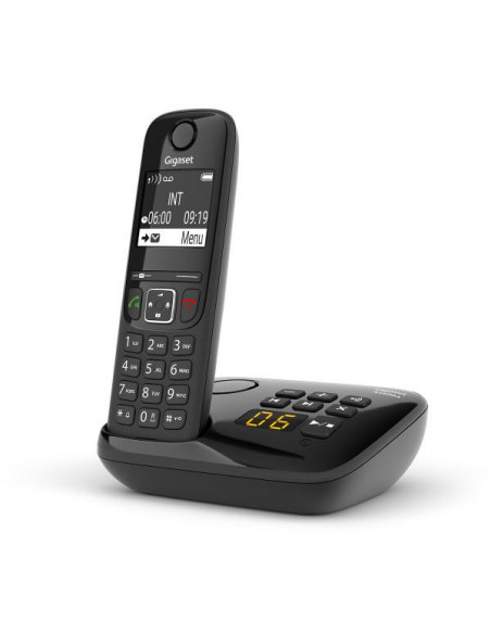 Gigaset AS690A Telefono analogico/DECT Identificatore di chiamata Nero