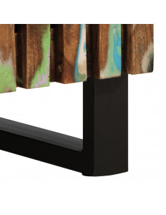 Set Mobili da Bagno 2pz in Legno Massello di Acacia