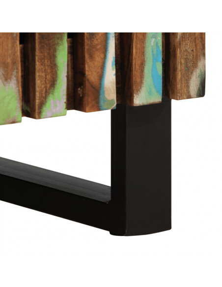 Set Mobili da Bagno 2pz in Legno Massello di Acacia