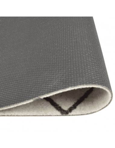 Tappeto da Cucina Lavabile Quadri 45x150 cm Velluto