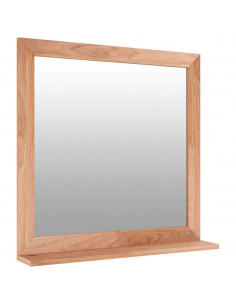 Set Mobili da Bagno 2pz in Legno Massello di Noce 2