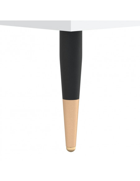 Set Mobili da Bagno 3 pz Bianco in Legno Multistrato