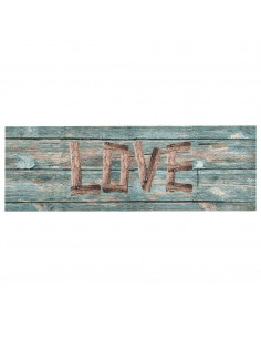 Tappetino da Cucina Lavabile Love 45x150 cm 2