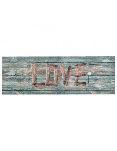 Tappetino da Cucina Lavabile Love 45x150 cm