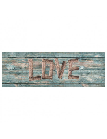 Tappetino da Cucina Lavabile Love 45x150 cm