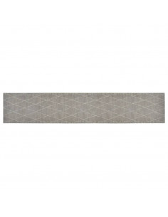 Tappeto da Cucina Lavabile Rombi 60x300 cm Velluto 2