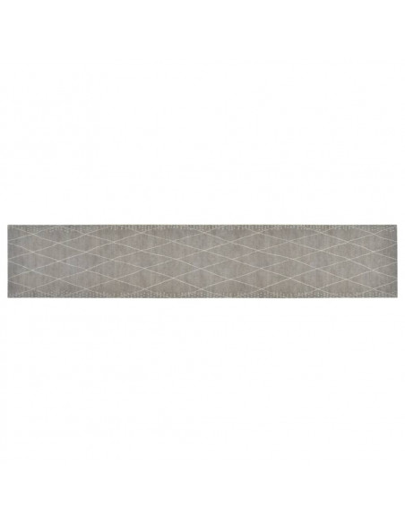 Tappeto da Cucina Lavabile Rombi 60x300 cm Velluto