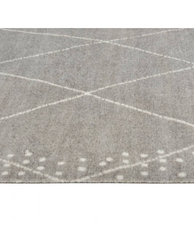 Tappeto da Cucina Lavabile Rombi 60x300 cm Velluto