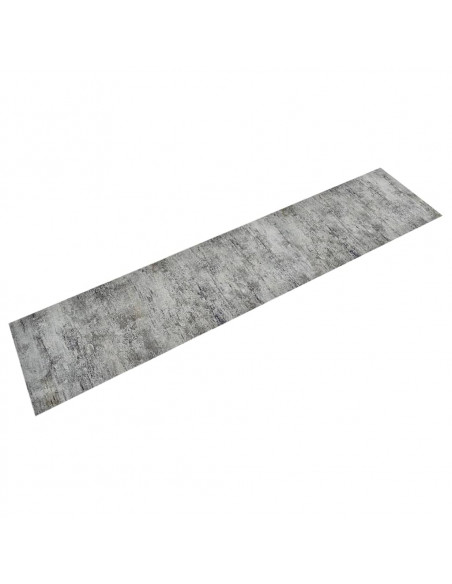 Tappeto da Cucina Lavabile Beton 60x300 cm Velluto