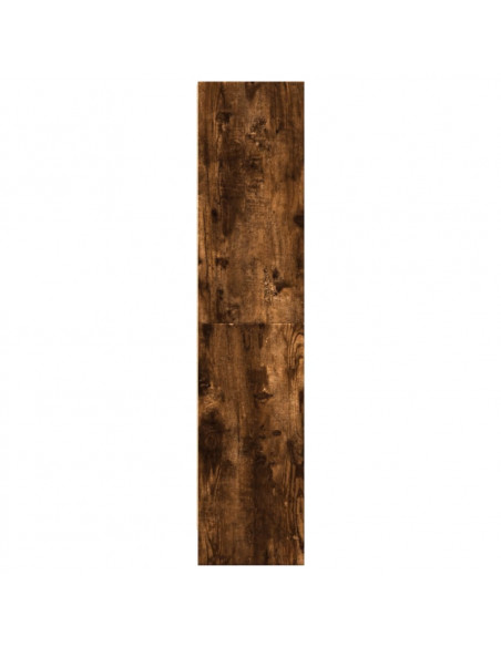 Libreria Rovere Fumo 60x24x109 cm in Truciolato
