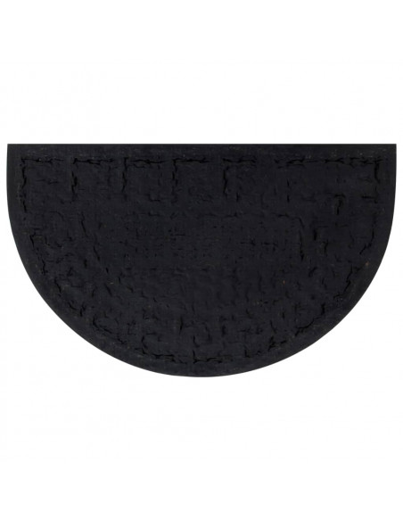 Zerbino Mezzo Rotondo 45x75 cm in Gomma e Fibra di Cocco