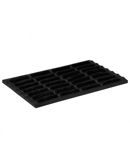 Zerbino Rettangolare 40x60 cm in Gomma e Fibra di Cocco