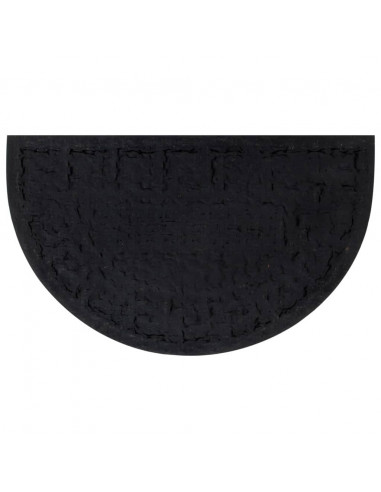 Zerbino Mezzo Rotondo 45x75 cm in Gomma e Fibra di Cocco