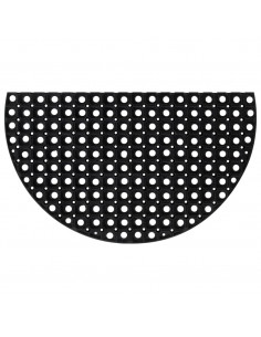 Zerbino Mezzo Rotondo 45x75 cm in Gomma 2