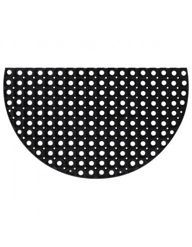 Zerbino Mezzo Rotondo 45x75 cm in Gomma