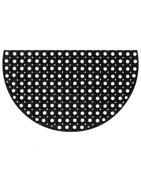 Zerbino Mezzo Rotondo 45x75 cm in Gomma