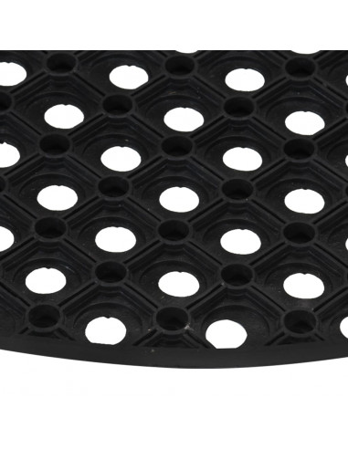 Zerbino Mezzo Rotondo 45x75 cm in Gomma