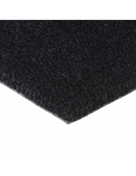 Zerbino Nero 50x80 cm Fibra di Cocco