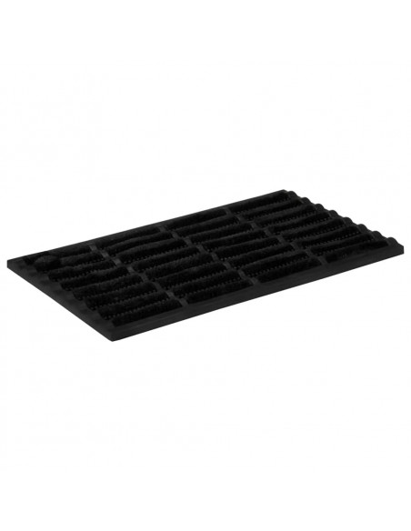 Zerbino Rettangolare 45x75 cm in Gomma e Fibra di Cocco