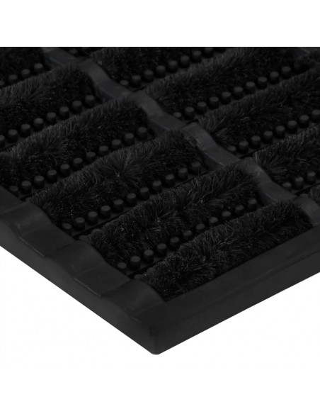 Zerbino Rettangolare 45x75 cm in Gomma e Fibra di Cocco
