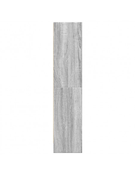 Libreria Grigio Sonoma 60x24x109 cm in Truciolato