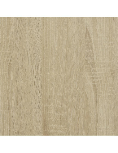Set Mobili da Bagno 3 pz Rovere Sonoma in Legno Multistrato