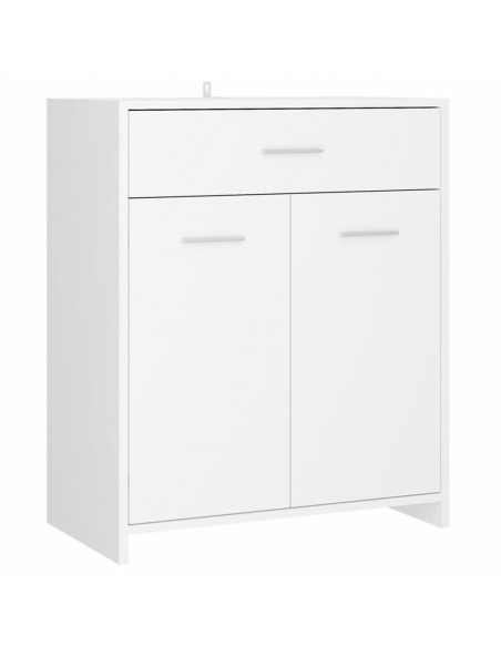 Set Mobili da Bagno 4 pz Bianco