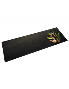 Tappeto da Cucina Lavabile Spezie 60x180 cm Velluto
