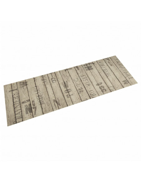 Tappeto da Cucina Lavabile Recinzione 45x150 cm in Velluto