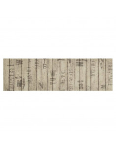 Tappeto da Cucina Lavabile Recinzione 45x150 cm in Velluto 2
