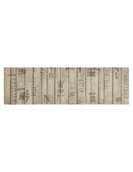 Tappeto da Cucina Lavabile Recinzione 45x150 cm in Velluto