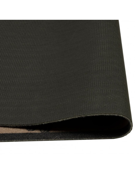 Tappeto da Cucina Lavabile Marrone Mattutino 45x150 cm Velluto