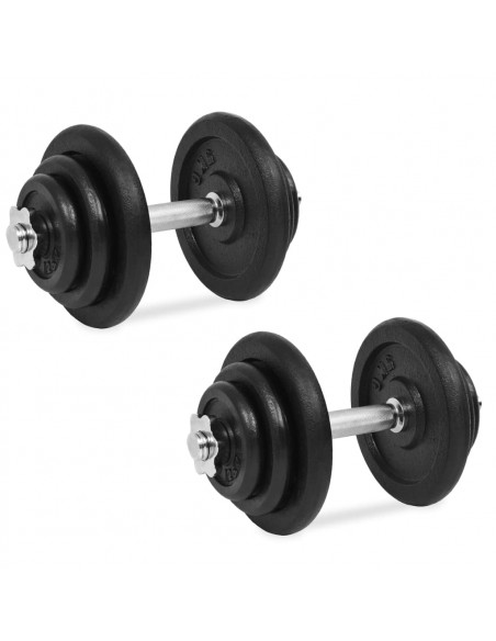 Set di Manubri 18 pz 40 kg in Ghisa