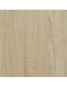 Set Mobili da Bagno 4 pz Rovere Sonoma in Legno Multistrato