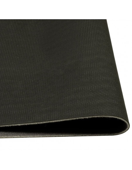 Tappeto da Cucina Lavabile Nero Mattutino 60x300 cm in Velluto