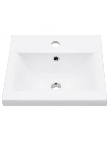 Set Mobili da Bagno 5 pz Rovere Sonoma in Legno Multistrato