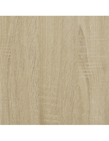 Set Mobili da Bagno 5 pz Rovere Sonoma in Legno Multistrato