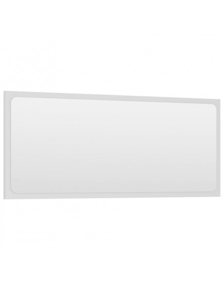 Set Mobili da Bagno Bianco in Legno Multistrato