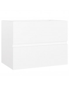 Set Mobili da Bagno Bianco in Legno Multistrato