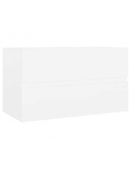 Set Mobili da Bagno Bianco in Truciolato
