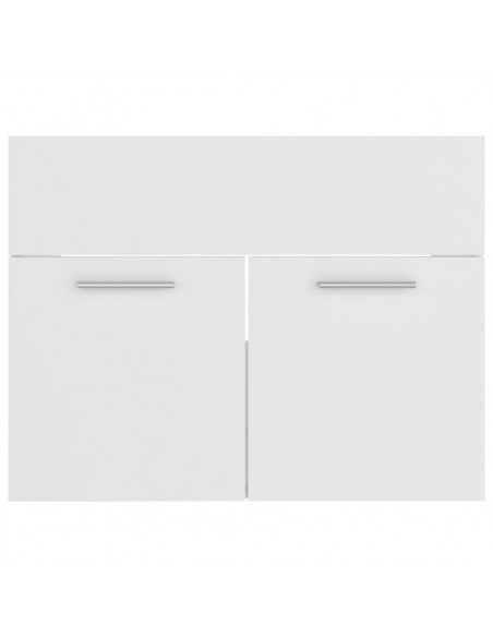 Set Mobili da Bagno Bianco in Truciolato