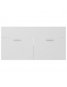 Set Mobili da Bagno Bianco in Truciolato