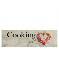 Tappeto da Cucina Lavabile Cucinare 45x150 cm in Velluto 2