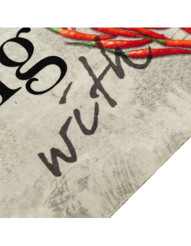 Tappeto da Cucina Lavabile Cucinare 45x150 cm in Velluto