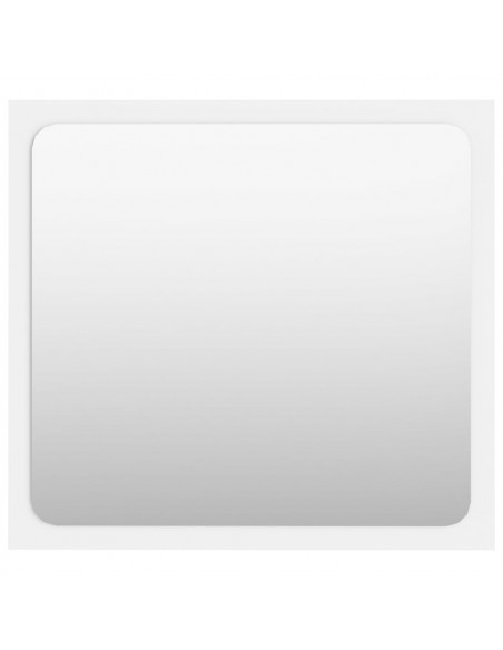 Set Mobili da Bagno Bianco Lucido in Truciolato