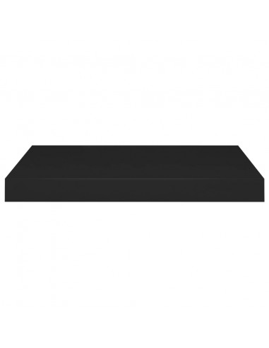 Scaffali a Parete 4 pz Neri 50x23x3,8 cm in MDF