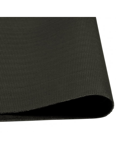 Tappeto da Cucina Lavabile Nero Tazza 60x300 cm in Velluto